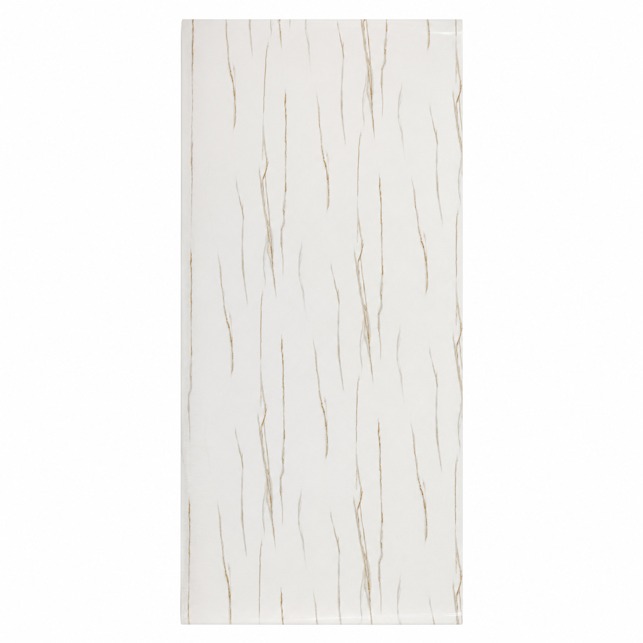 Декоративно самозалепващо фолио – Ivory Gold Lines, бял мрамор с фини златни жилки (120×300 см)