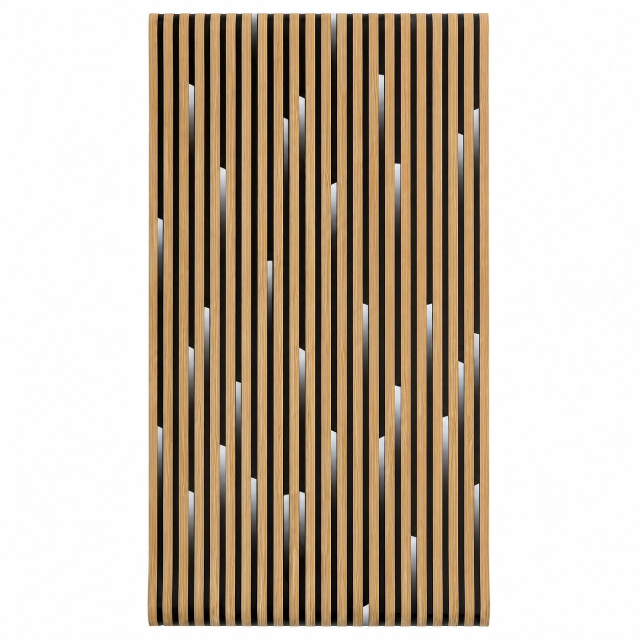 Декоративно самозалепващо фолио – Natural Oak Light Slats, натурален дъб със светлинен ефект (120×300 см)