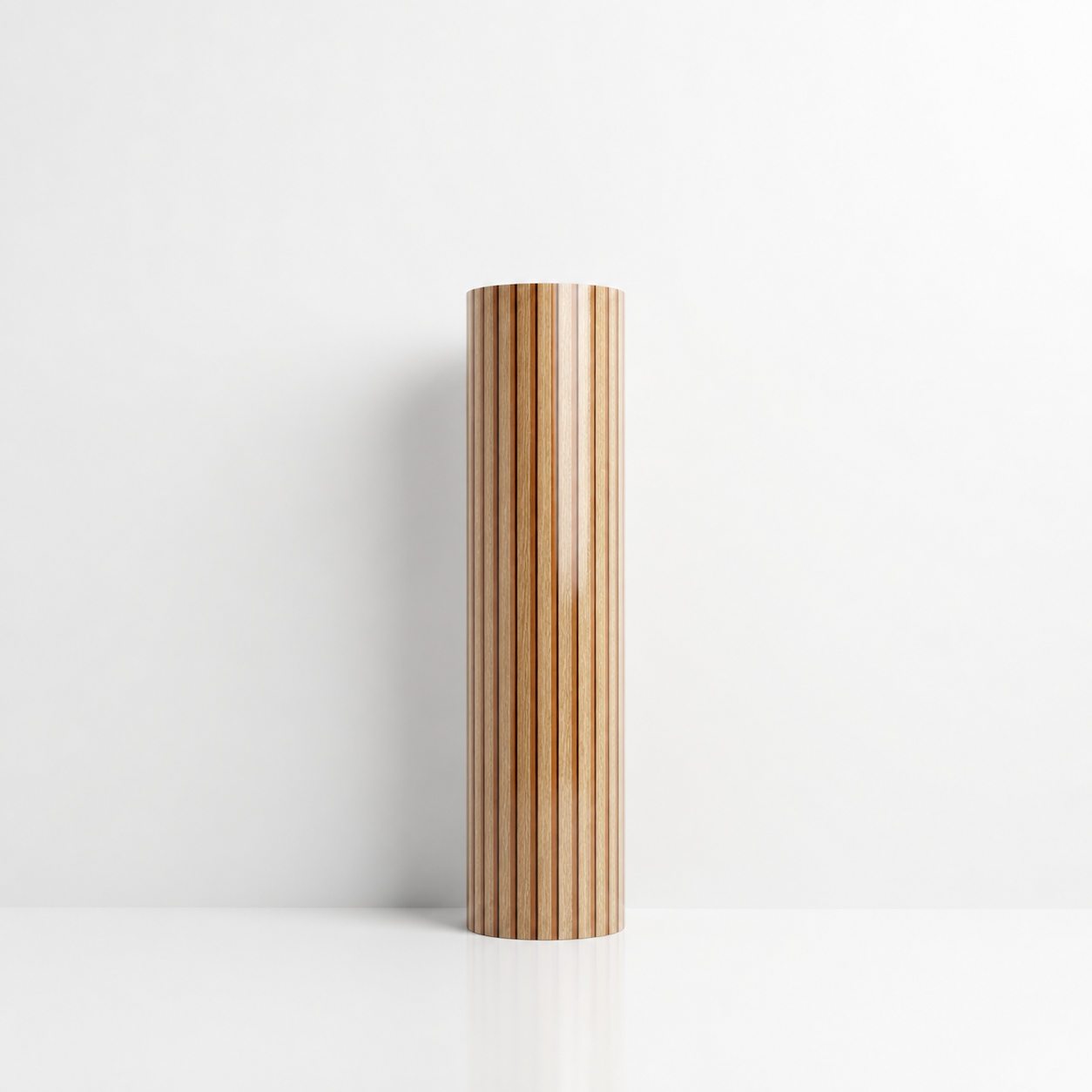 Декоративно самозалепващо фолио – Warm Oak Slats, топъл дъб с ламелен ефект (120×300 см)