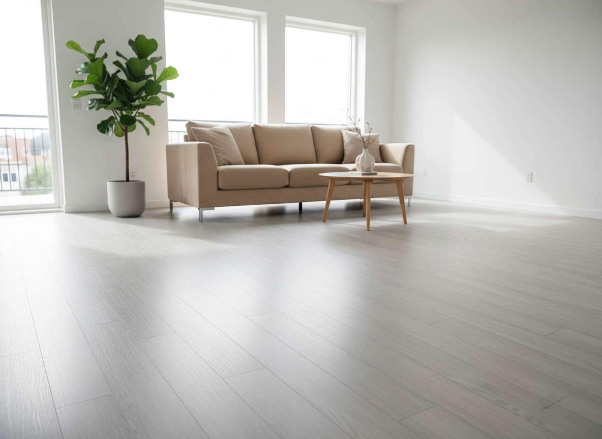 PVC подов самозалепващ панел Silver Oak 91x5 см