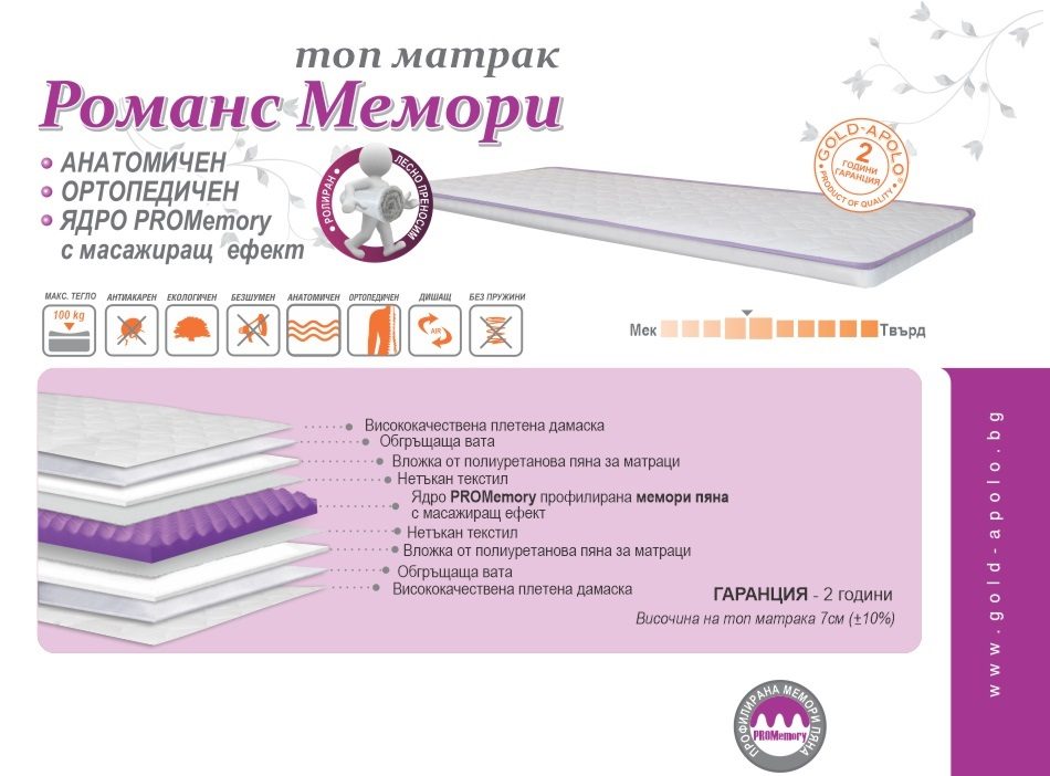 Топ матрак Романс Мемори
